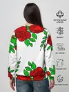 Женский свитшот / Юлия в розах