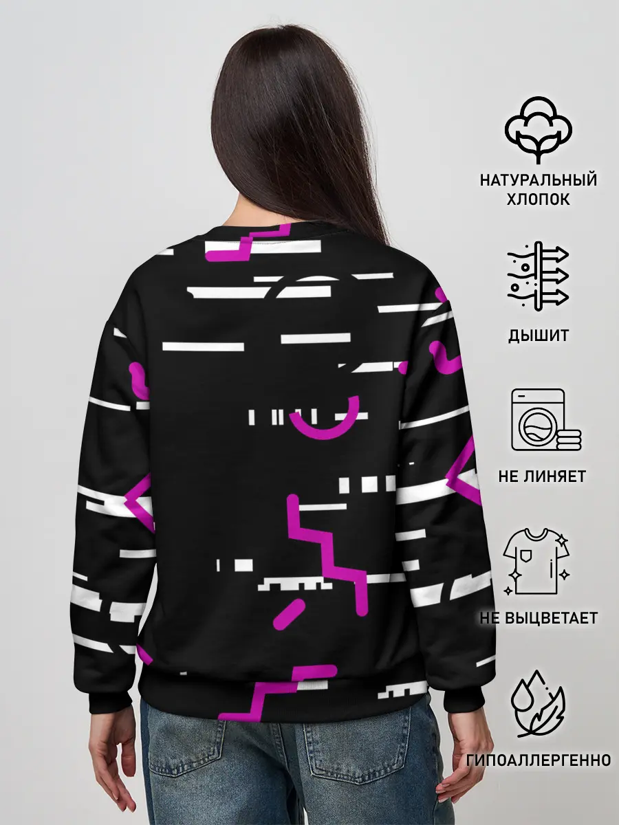 Женский свитшот / Squid Gam: Узоры.