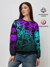 Женский свитшот / НЕОНОВОЕ ГРАФФИТИ / NEON