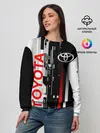 Женский свитшот / TOYOTA SORT / TOYOTA TECHNO