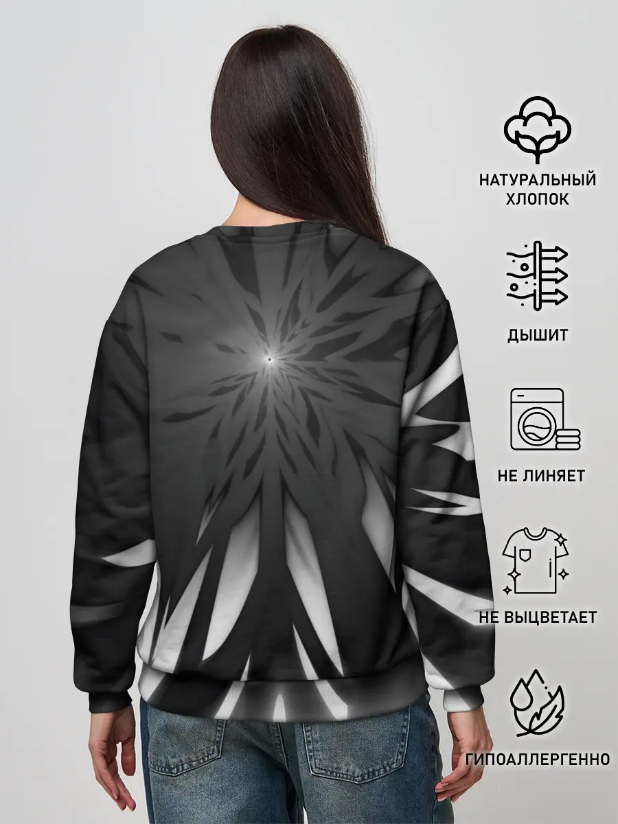 Женский свитшот / Абстракция 353-3