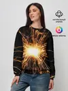 Женский свитшот / фейерверк души