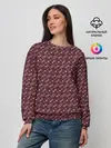 Женский свитшот / Живая текстура