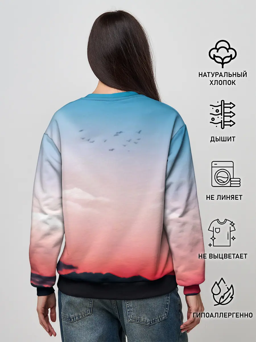 Женский свитшот / Ророноа Зоро эпичный One Piece