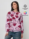 Женский свитшот / Клубничка