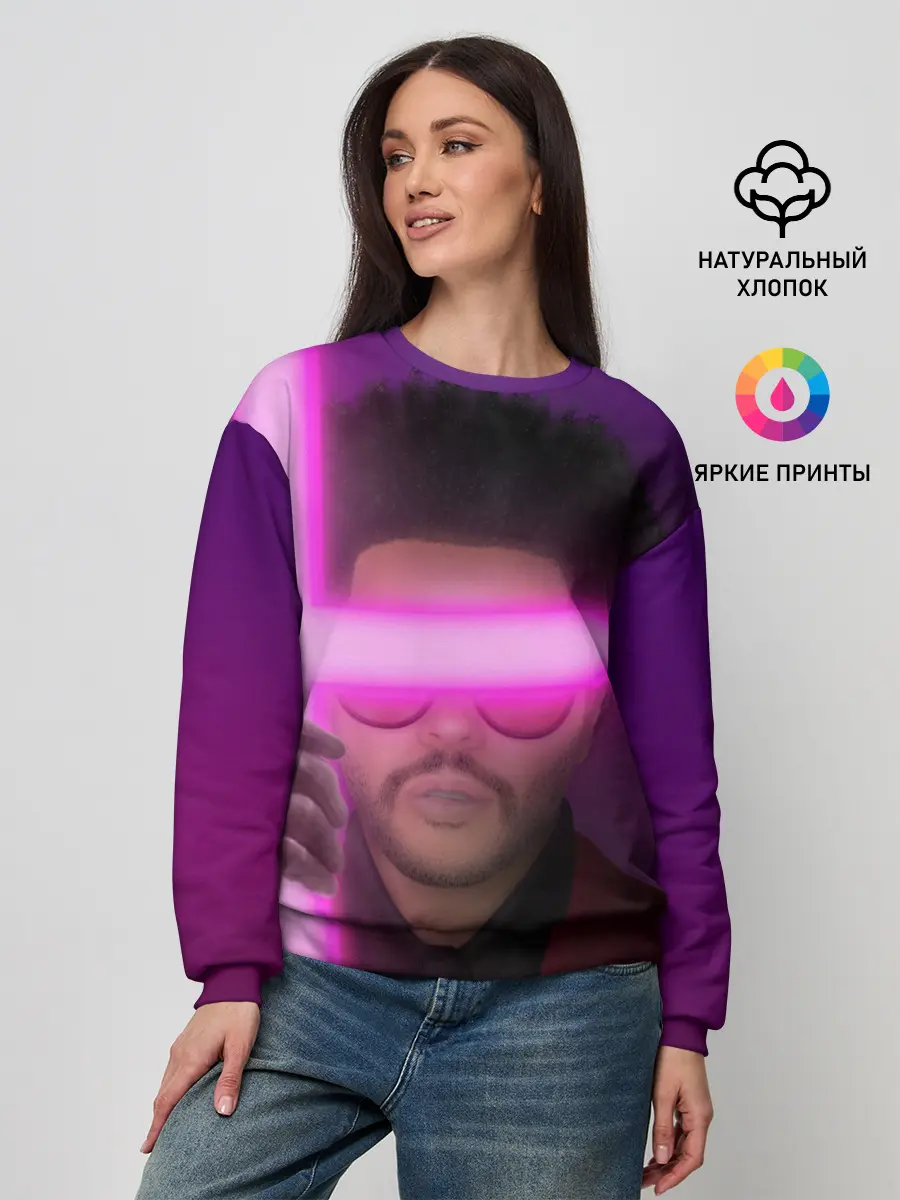 Женский свитшот / The Weeknd - Blinding Lights