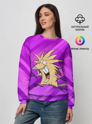 Женский свитшот / Крутые Бобры