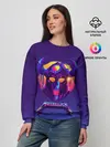 Женский свитшот / Metallica Neon