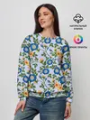 Женский свитшот / Цветочки