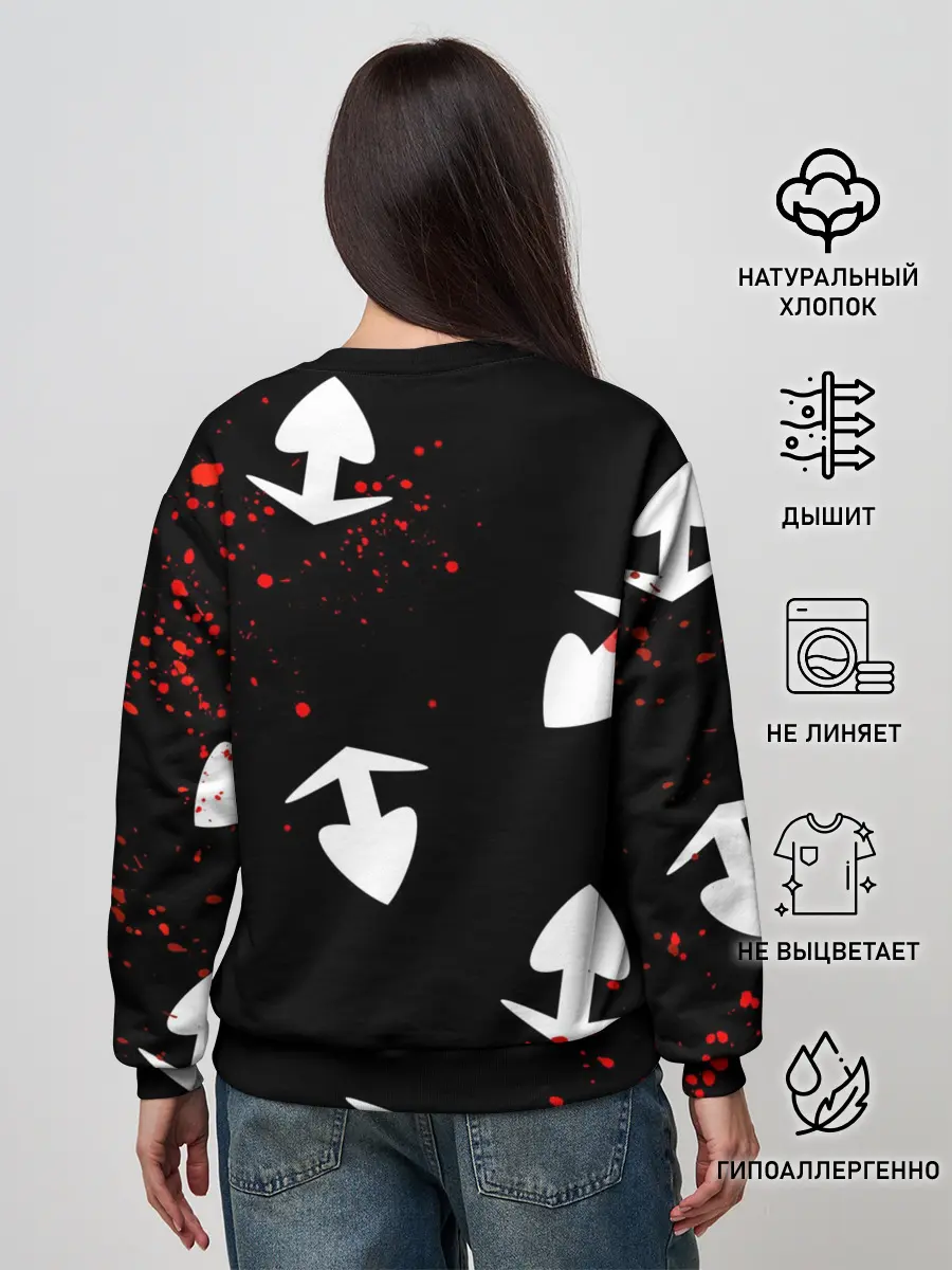 Женский свитшот / Плащ Хяккимару