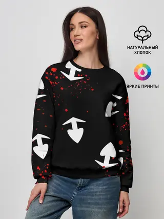 Женский свитшот / Плащ Хяккимару