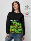 Женский свитшот / Черепашки Manhatten Project