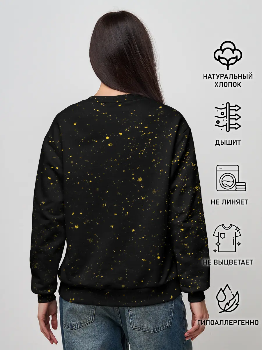 Женский свитшот / Веселый Роджер пиратов Соломенной Шляпы