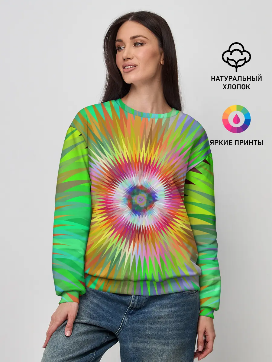 Женский свитшот / Тропичный Бум!