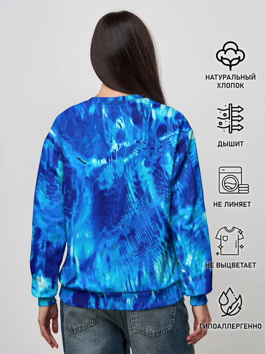 Женский свитшот / Жаркая Пустыня