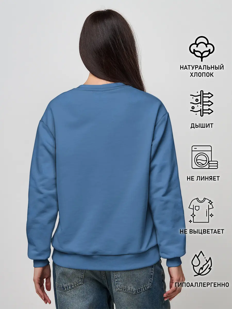 Женский свитшот / Атака Луффи взрыв | One Piece