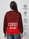Женский свитшот / AUDI красная сетка