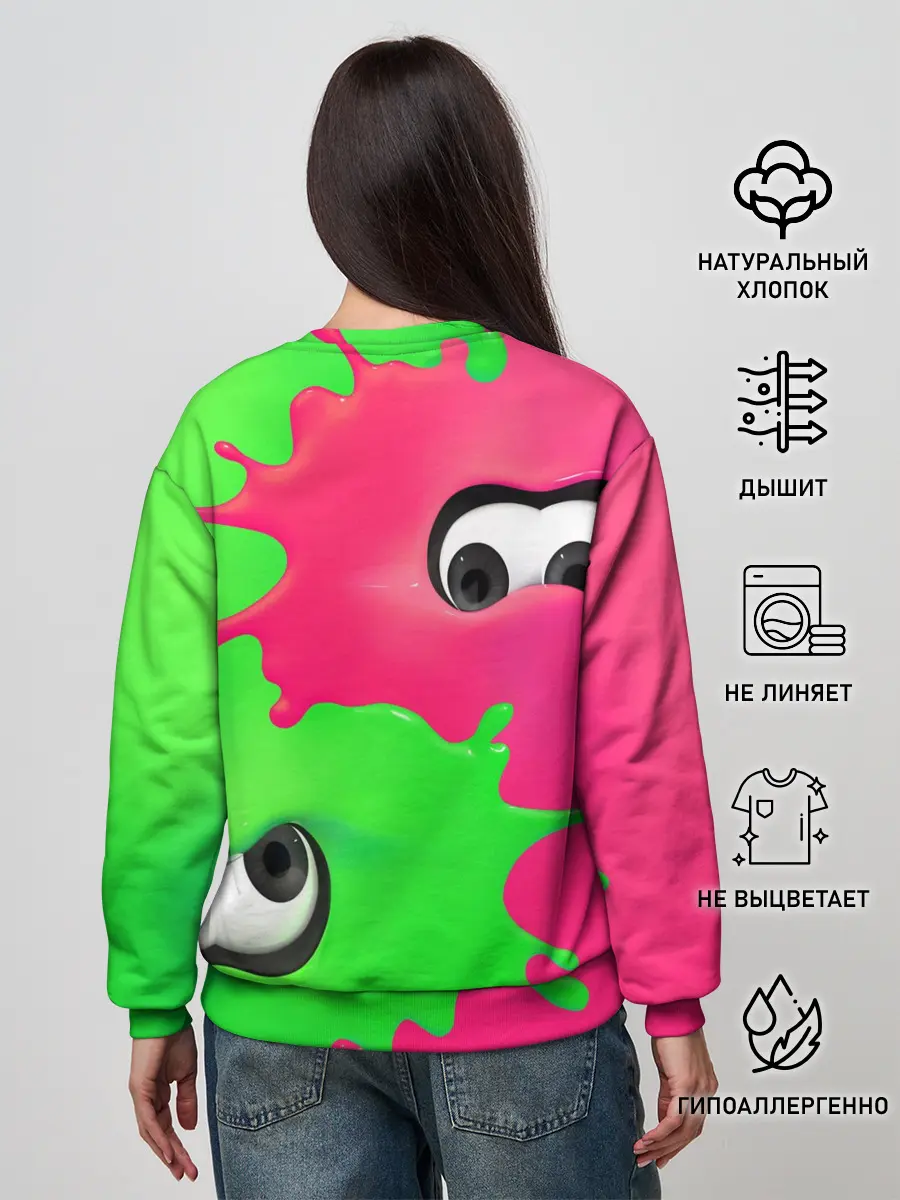 Женский свитшот / Splatoon