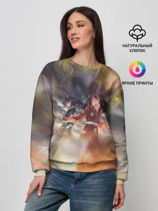 Женский свитшот / МИА С ХЯККИМАРУ | ДОРОРО