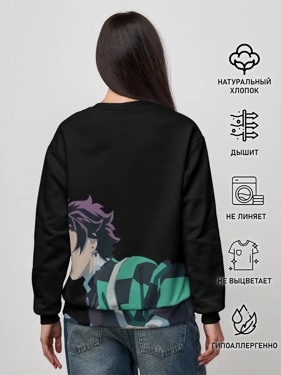 Женский свитшот / Tanjirou Kamado