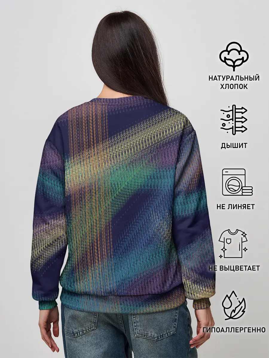 Женский свитшот / разноцветная