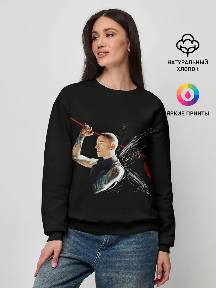 Женский свитшот / Бабочка Честер