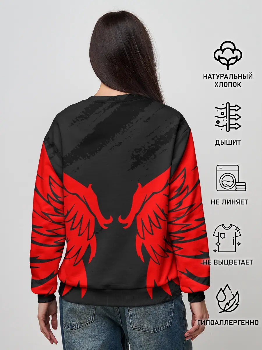 Женский свитшот / SUZUKI / СУЗУКИ / МОТОСПОРТ