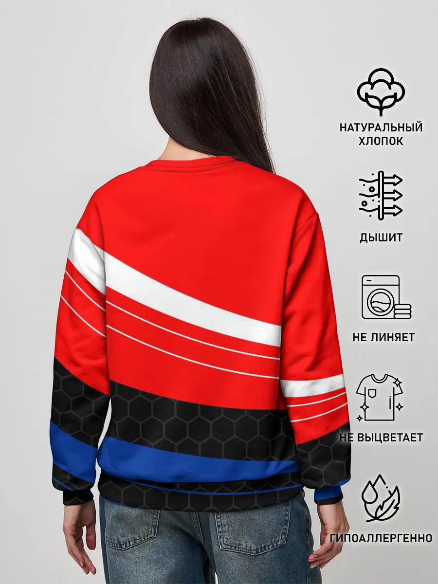 Женский свитшот / SUZUKI / СУЗУКИ / МОТОСПОРТ