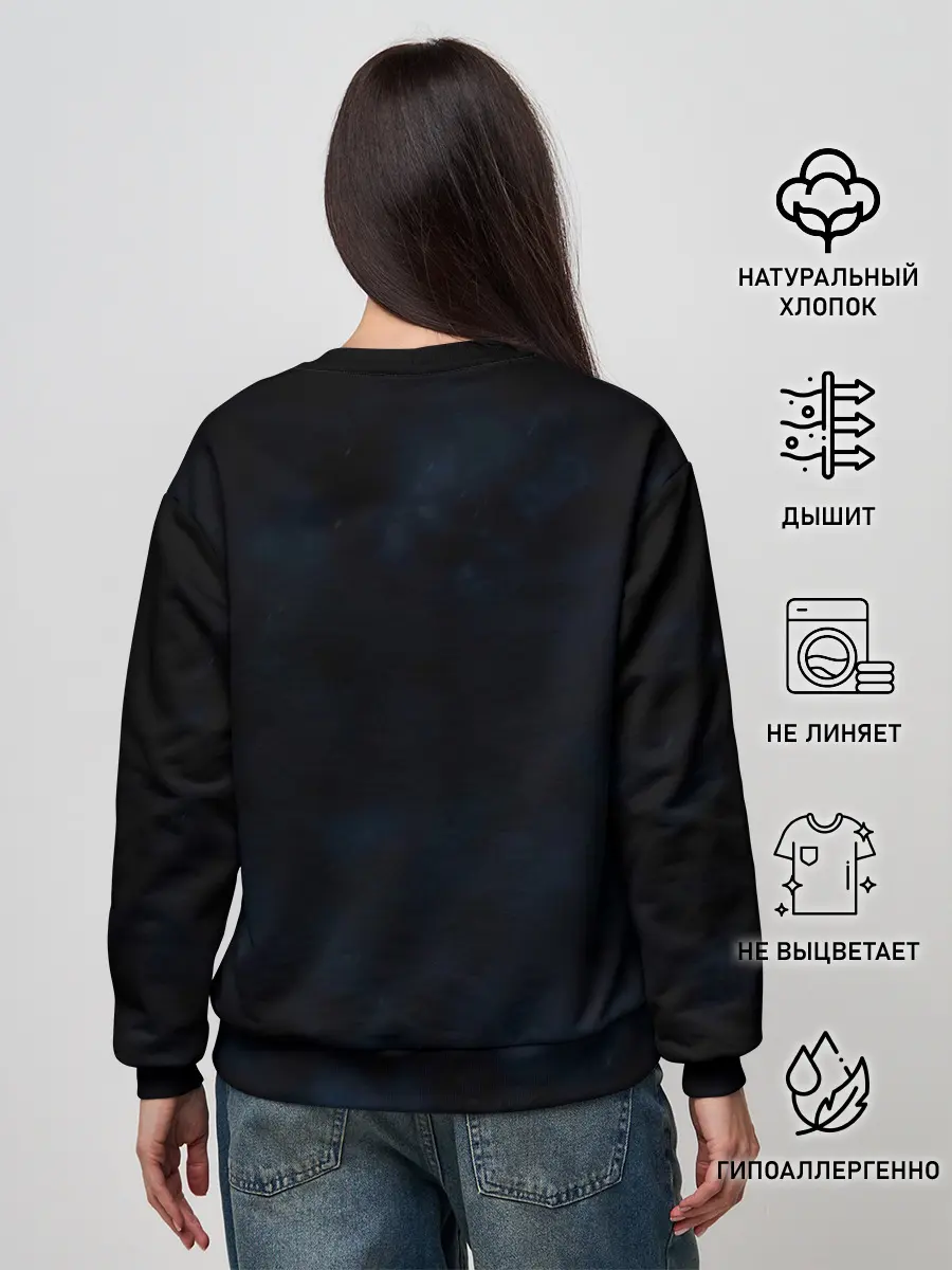 Женский свитшот / Веселый Роджер Робин One Piece