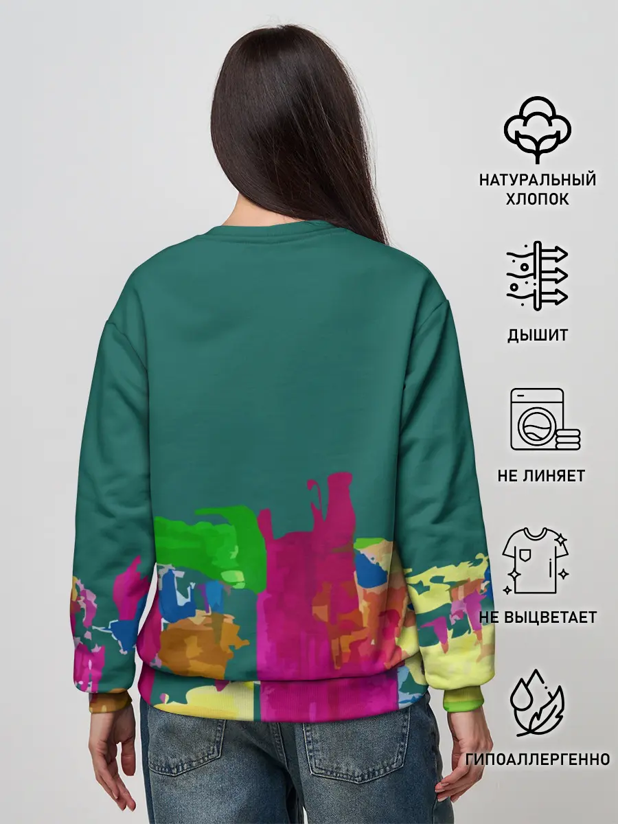 Женский свитшот / Emerald Music