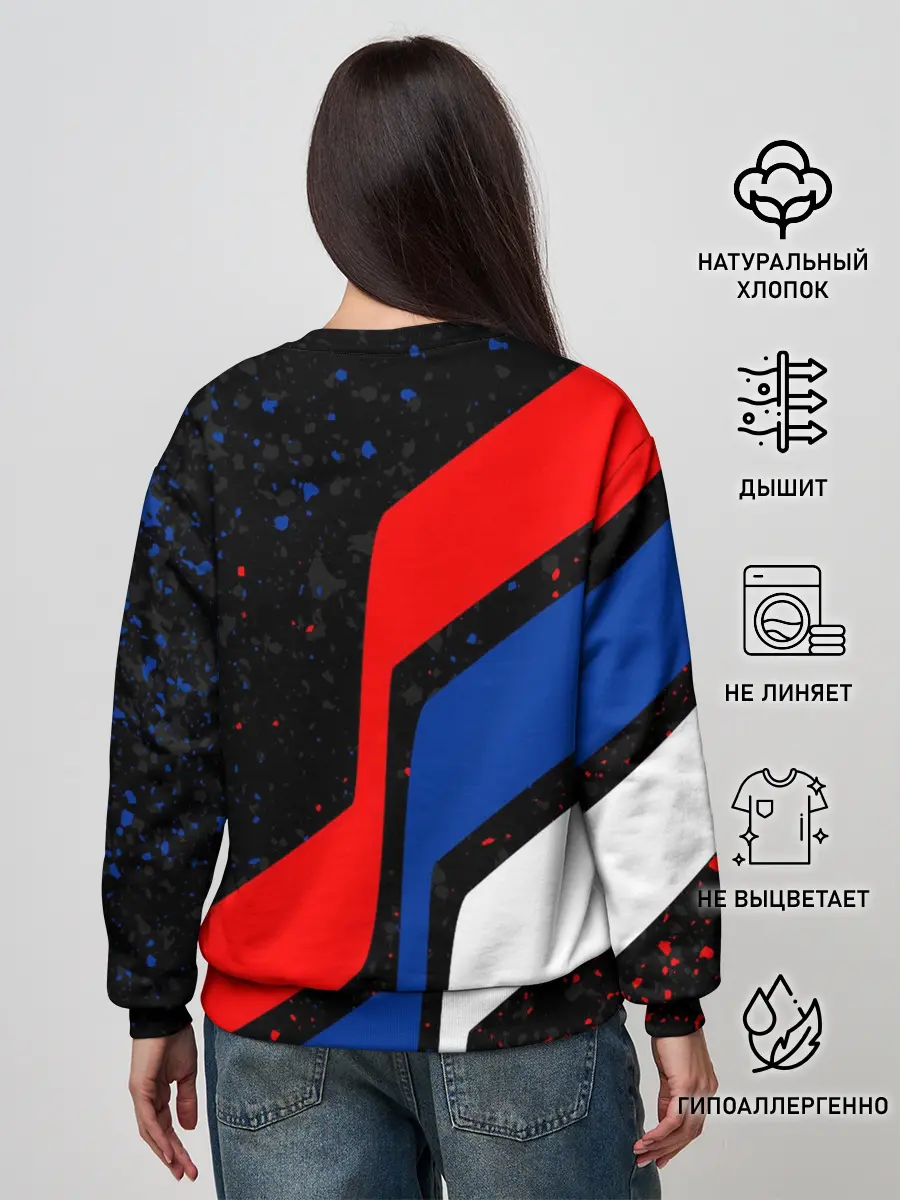 Женский свитшот / SUZUKI / СУЗУКИ / RACING