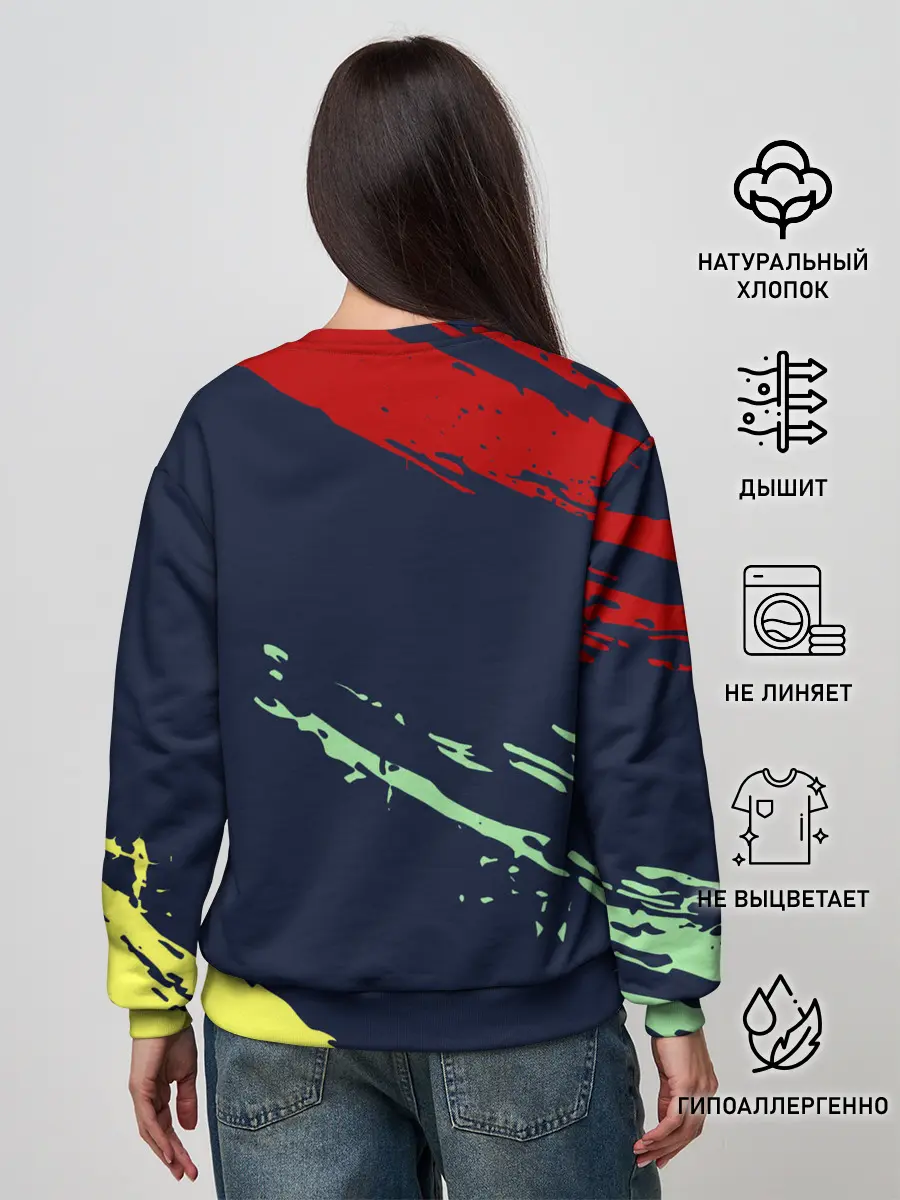 Женский свитшот / Луффи, Зоро и Санджи One Piece