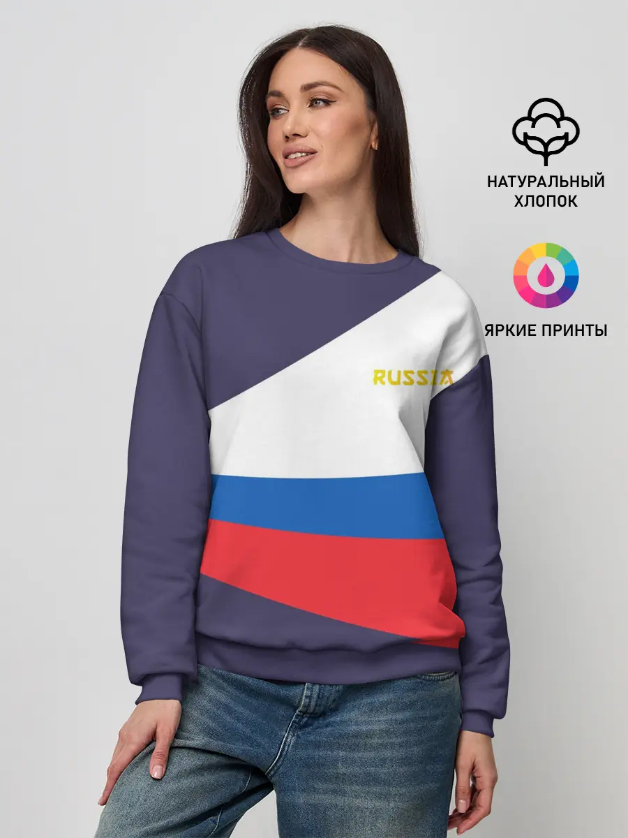 Женский свитшот / Токио 2021 Форма России