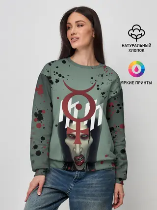 Женский свитшот / Marilyn Manson | Мерилин Мэнсон