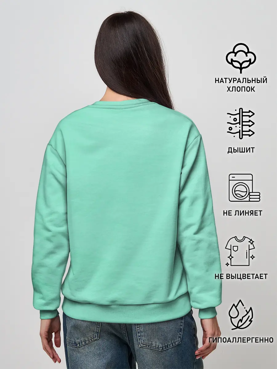 Женский свитшот / Пираты One Piece на стиле