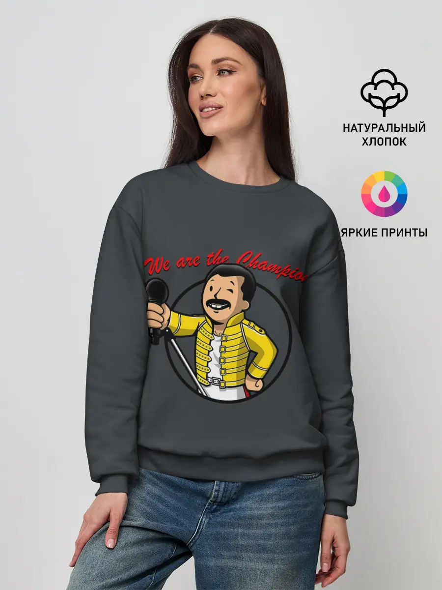 Женский свитшот / We are the Champions