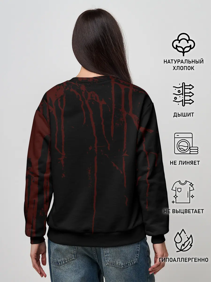 Женский свитшот / Зоро окровавленный | One Piece