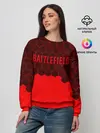 Женский свитшот / Battlefield 2042 - Hexagon