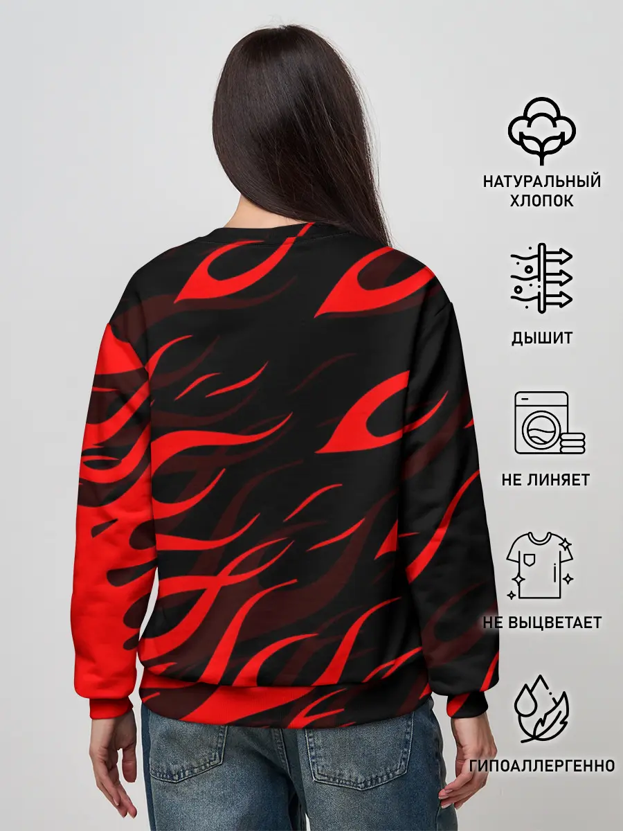 Женский свитшот / APRILIA / АПРИЛИЯ / MOTO