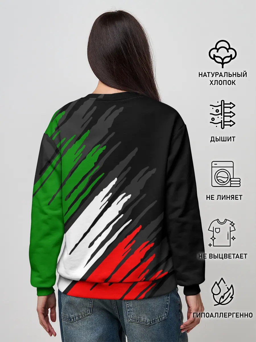 Женский свитшот / APRILIA / АПРИЛИЯ / ITALIA