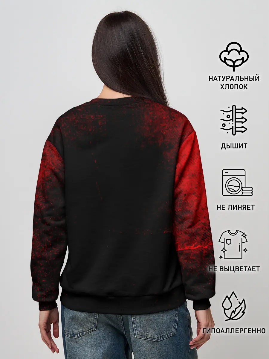 Женский свитшот / One Piece. Большой куш Луффи