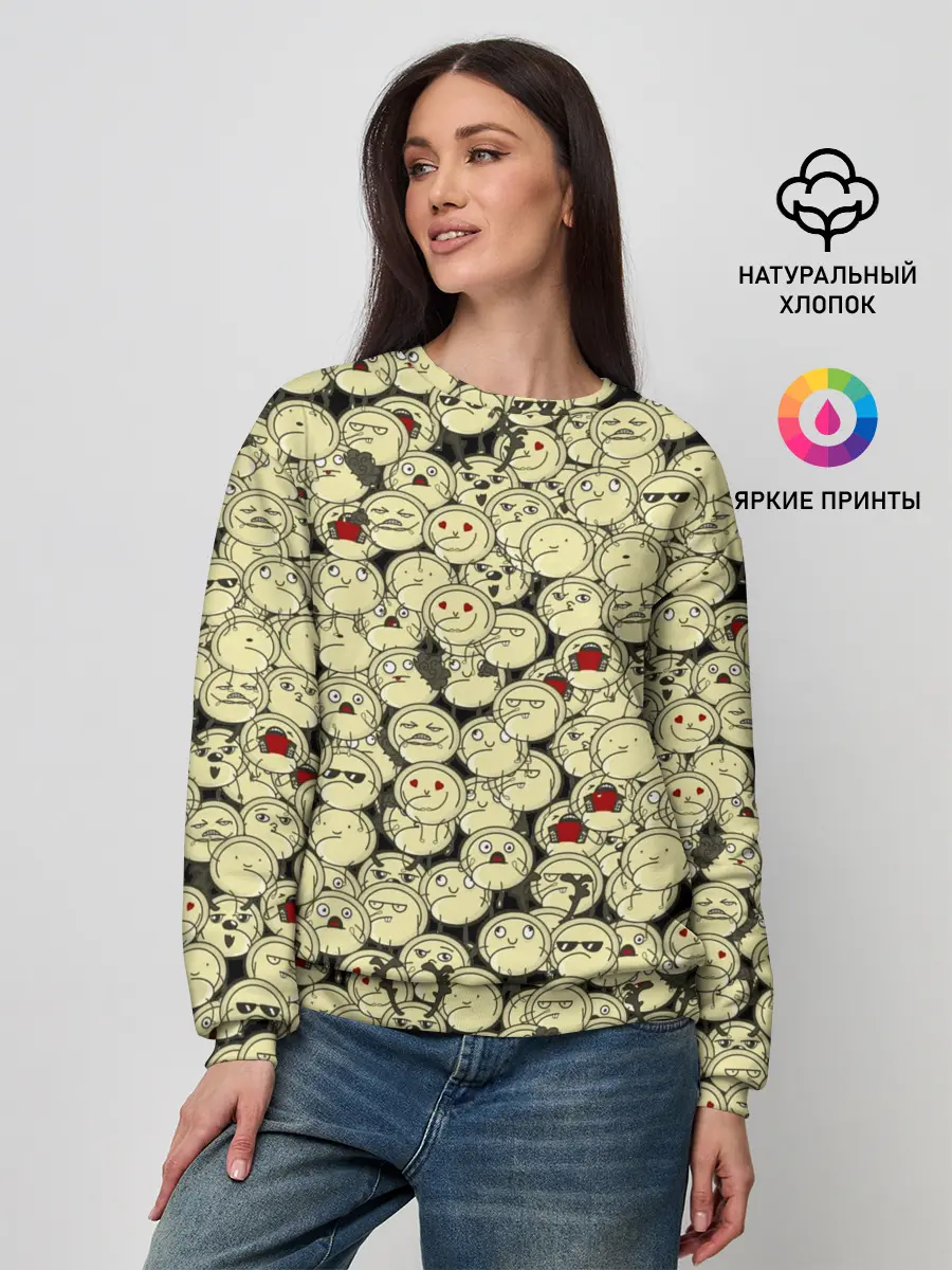 Женский свитшот / Пельмени