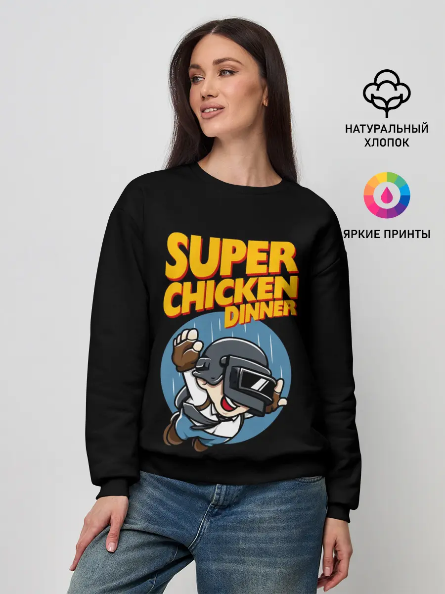 Женский свитшот / PUBG x Mario