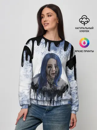 Женский свитшот / BILLIE EILISH | БИЛЛИ АЙЛИШ