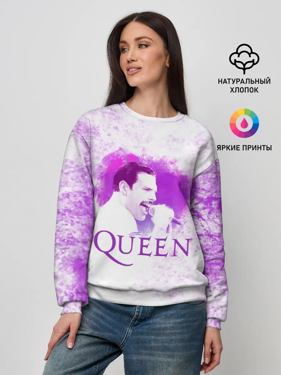 Женский свитшот / Freddie Mercury | Queen