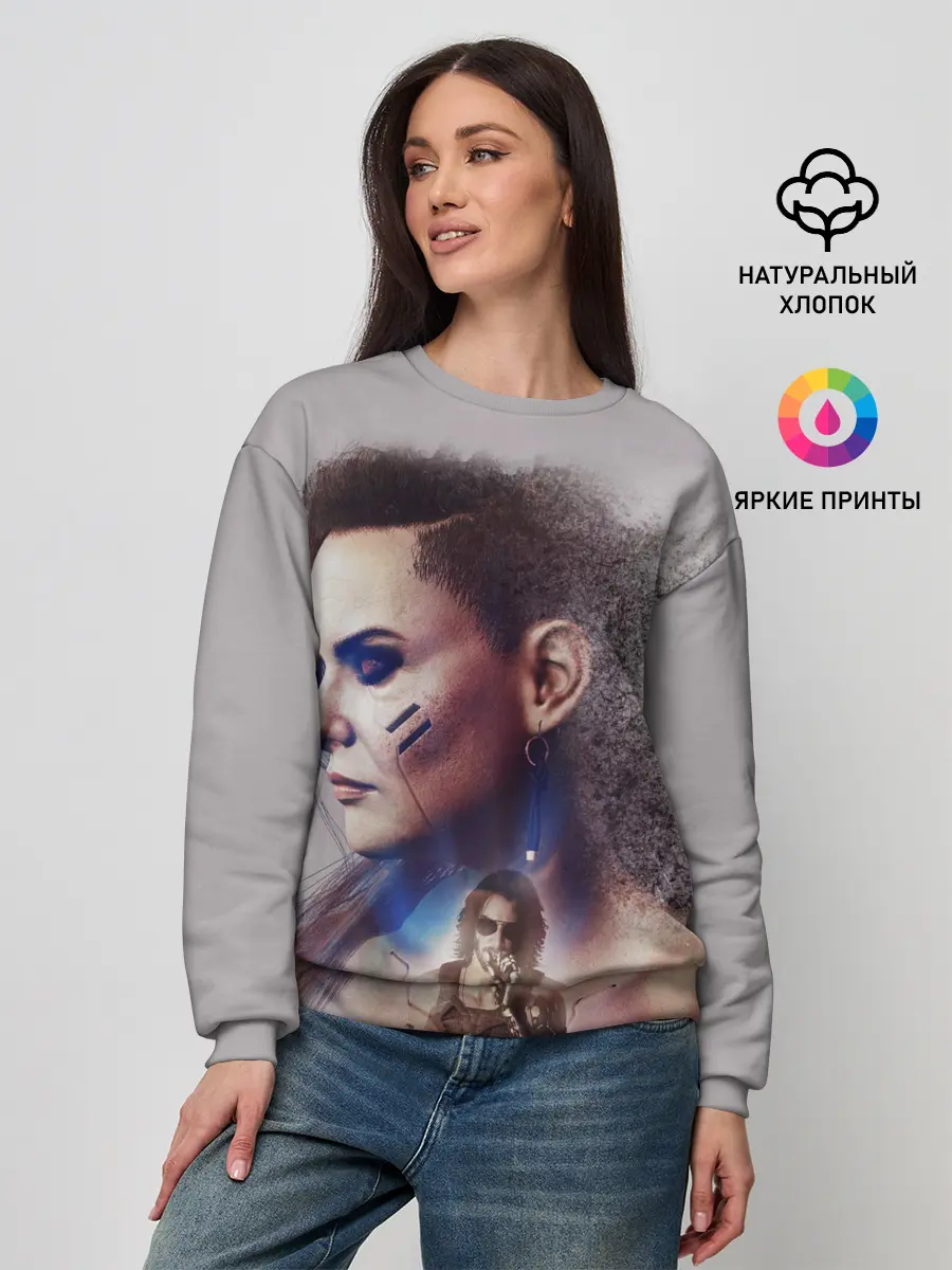 Женский свитшот / CP77 | Rogue and Johnny