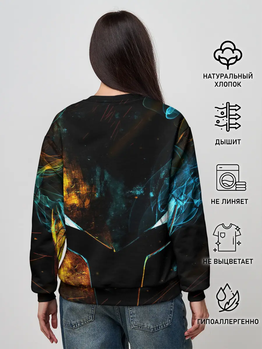 Женский свитшот / Поднятие уровня в одиночку