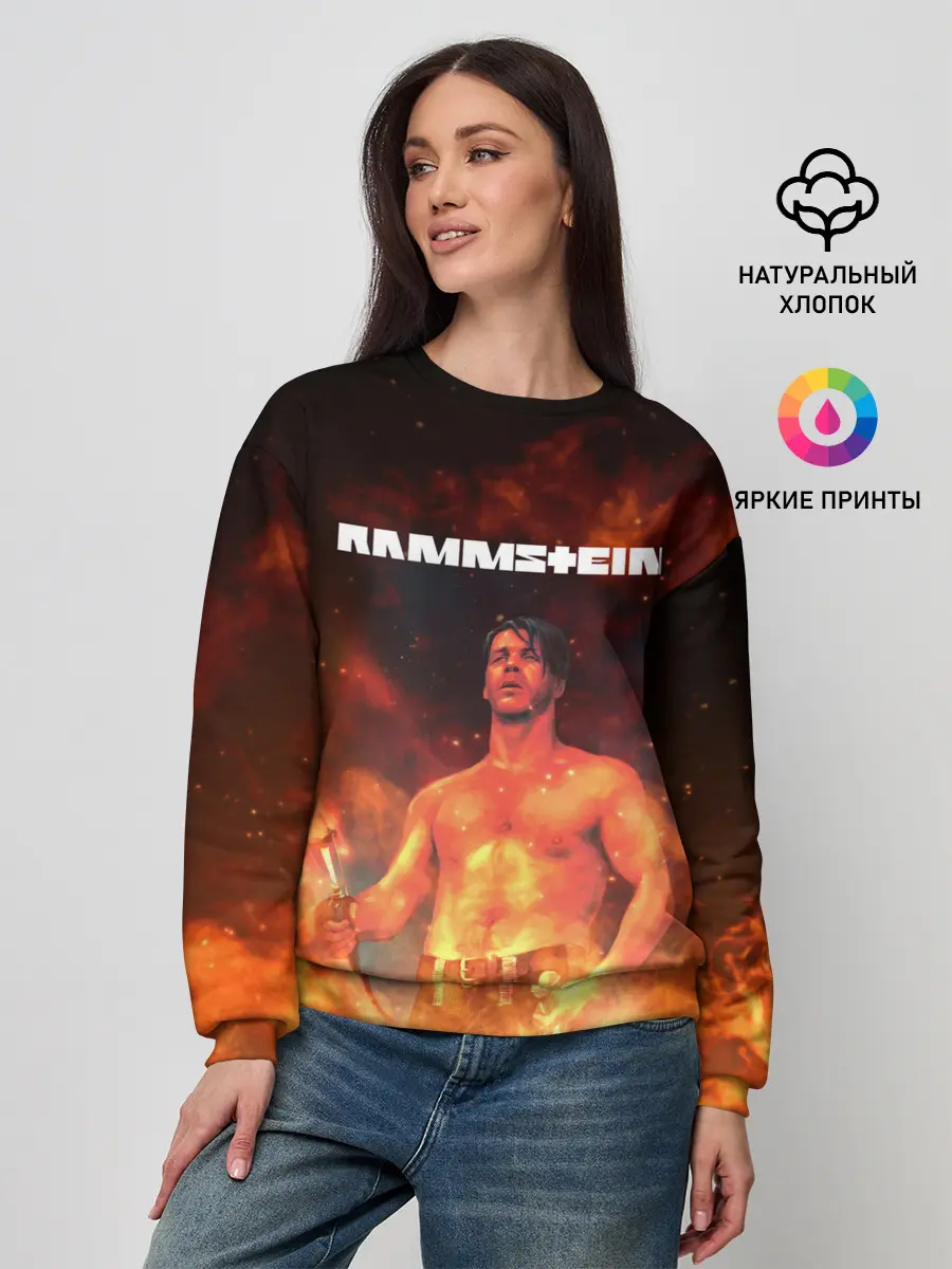 Женский свитшот / RAMMSTEIN | РАМШТАЙН