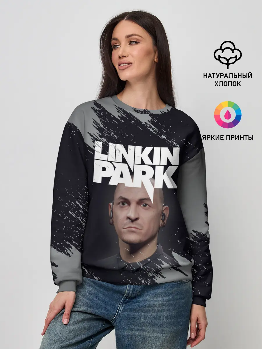 Женский свитшот / ЧЕСТЕР | ЛИНКИН ПАРК
