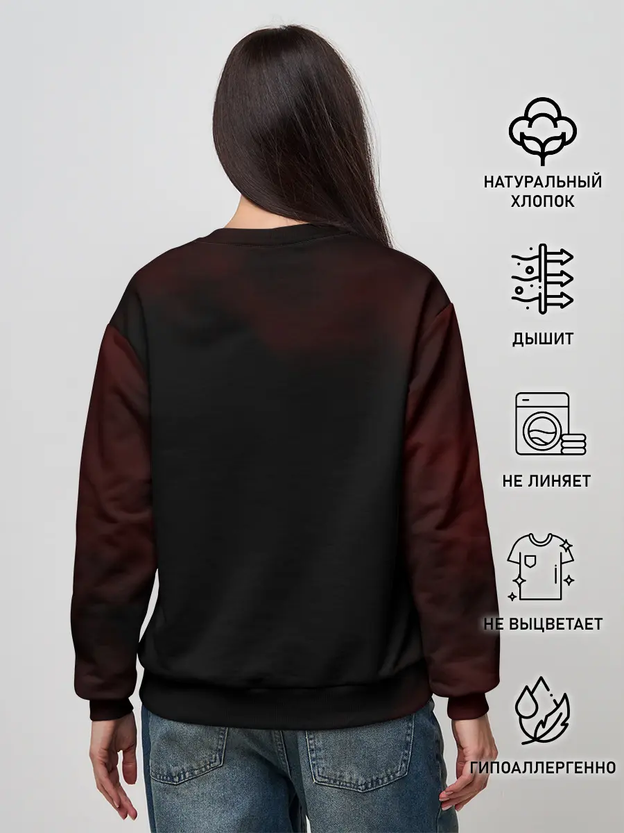 Женский свитшот / Луффи и Пираты Соломенной Шляпы